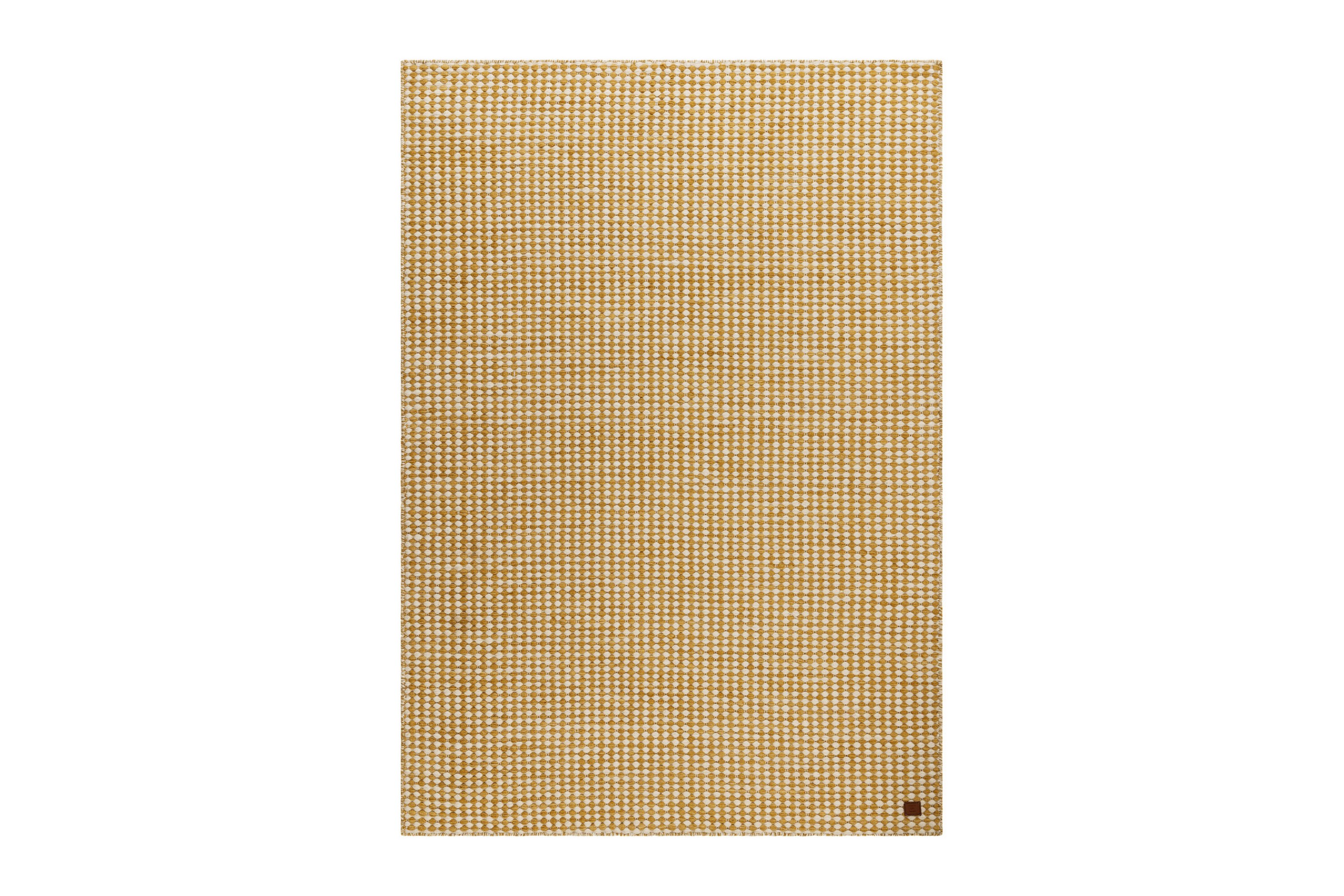 mohardi ullmatta 240x340 cm rektangulär - gul