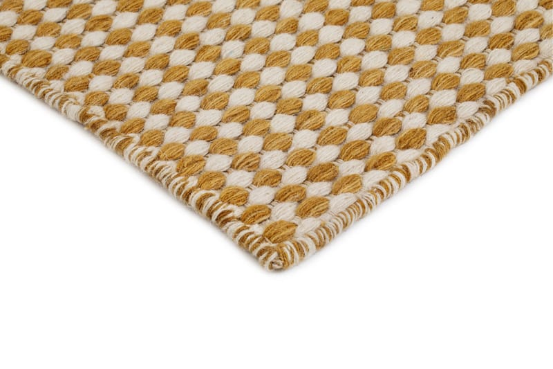 Mohardi Ullmatta 240x340 cm Rektangulär - Gul - Textilier & mattor - Mattor - Modern matta - Ullmattor