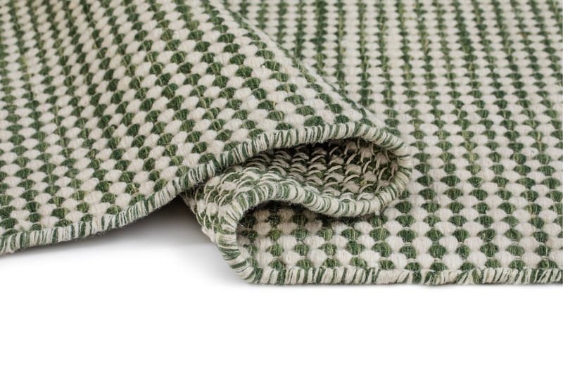 Mohardi Ullmatta 80x200 cm Oblong - Emeraldgrön - Textilier & mattor - Mattor - Modern matta - Ullmattor