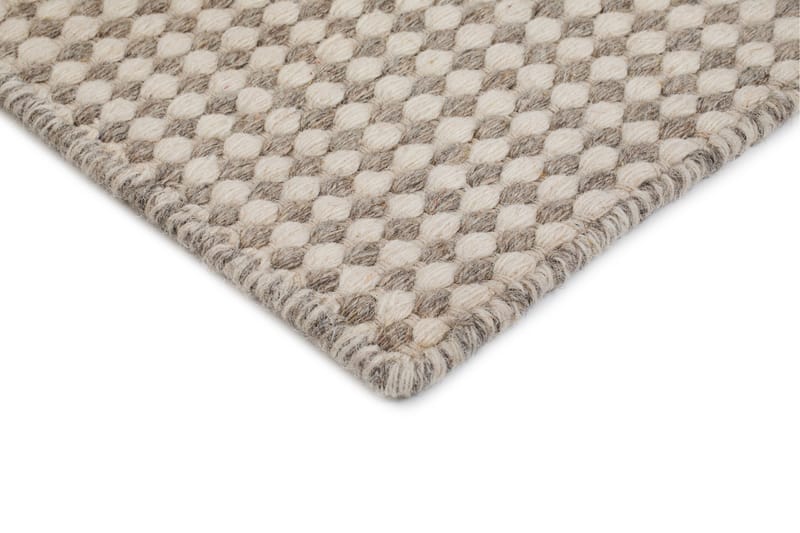 Mohardi Ullmatta 80x200 cm Oblong - Grå - Textilier & mattor - Mattor - Modern matta - Ullmattor