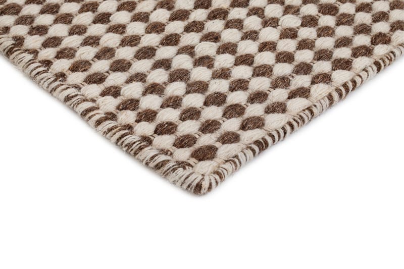 Mohardi Ullmatta 80x200 cm Oblong - Mörkbeige - Textilier & mattor - Mattor - Modern matta - Ullmattor