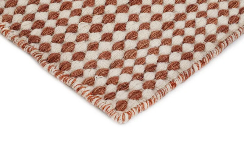 Mohardi Ullmatta 80x200 cm Oblong - Terrakotta - Textilier & mattor - Mattor - Modern matta - Ullmattor