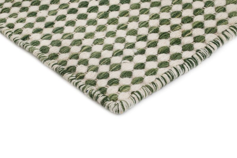 Mohardi Ullmatta 80x300 cm Oblong - Emeraldgrön - Textilier & mattor - Mattor - Modern matta - Ullmattor