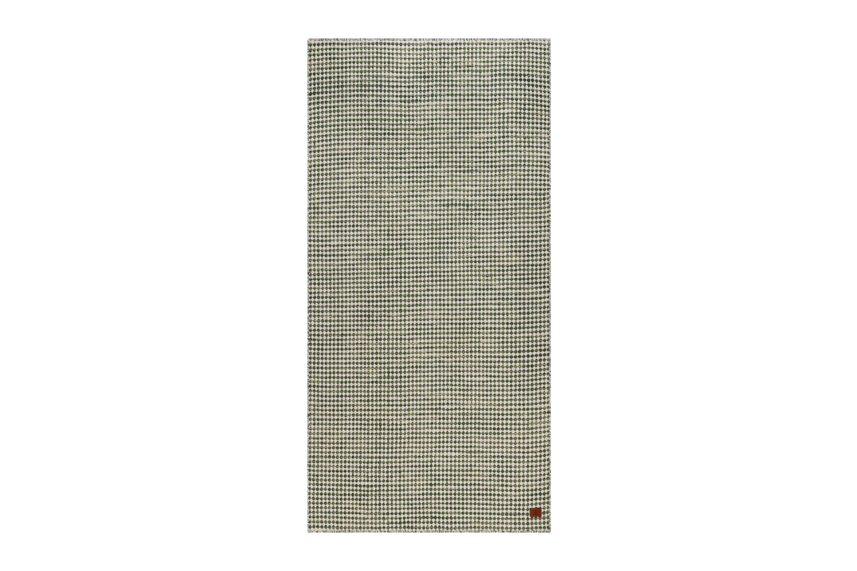 mohardi ullmatta 80x300 cm oblong - emeraldgrön