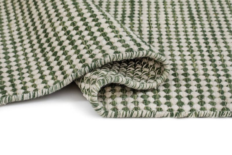 Mohardi Ullmatta 80x300 cm Oblong - Emeraldgrön - Textilier & mattor - Mattor - Modern matta - Ullmattor