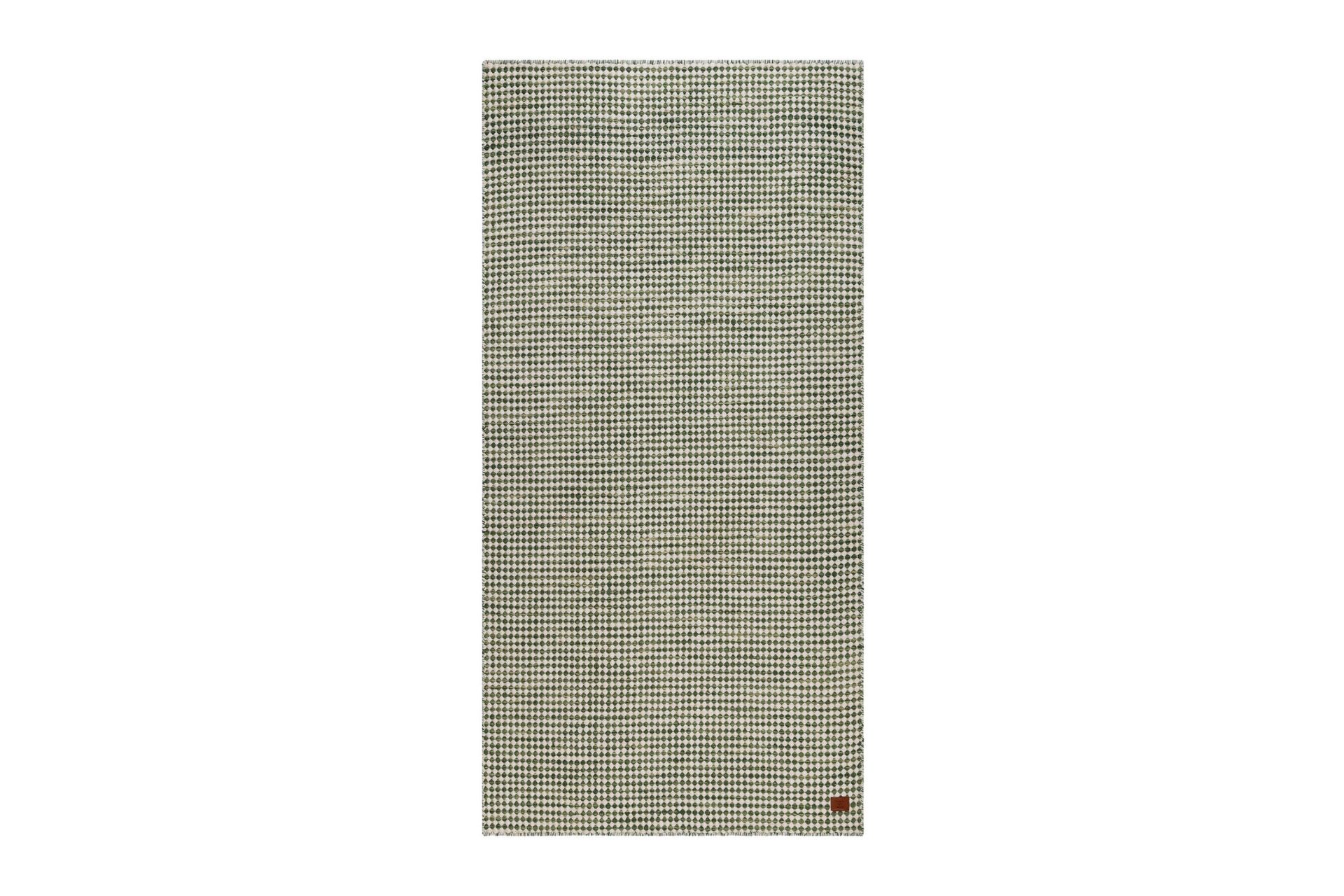 Mohardi Ullmatta 80x300 cm Oblong - Emeraldgr&ouml;n