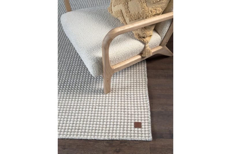 Mohardi Ullmatta 80x300 cm Oblong - Grå - Textilier & mattor - Mattor - Modern matta - Ullmattor