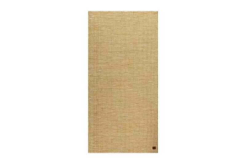 Mohardi Ullmatta 80x300 cm Oblong - Gul - Textilier & mattor - Mattor - Modern matta - Ullmattor