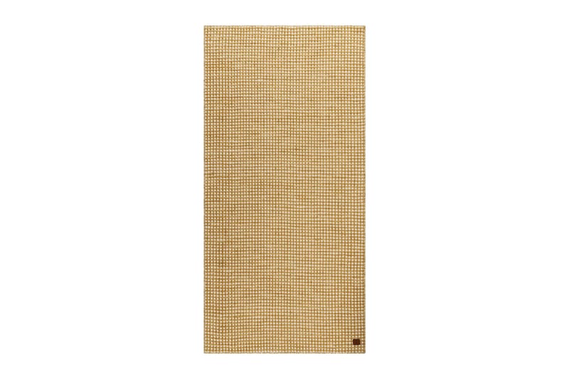 Mohardi Ullmatta 80x300 cm Oblong - Gul - Textilier & mattor - Mattor - Modern matta - Ullmattor
