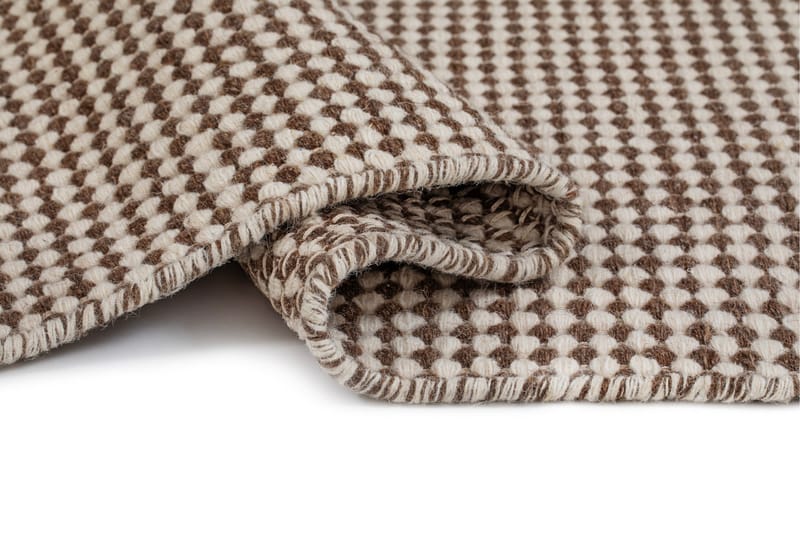 Mohardi Ullmatta 80x300 cm Oblong - Mörkbeige - Textilier & mattor - Mattor - Modern matta - Ullmattor
