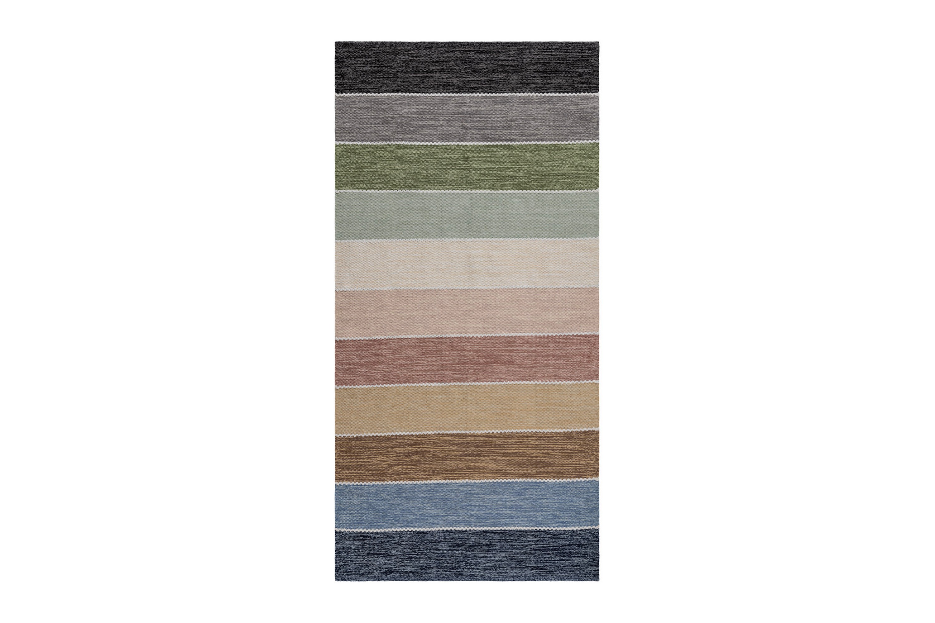 mohsina bomullsmatta 75x150 cm oblong - flerfärgad