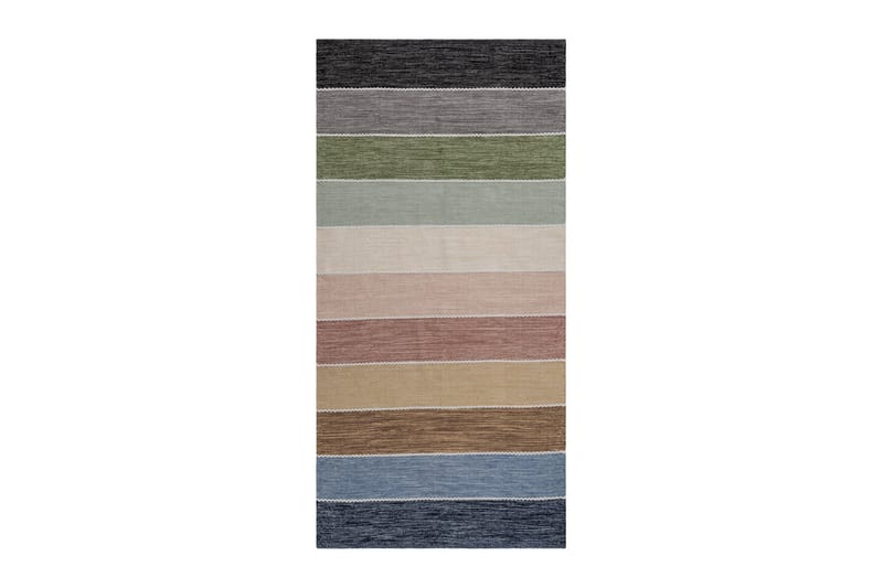Mohsina Bomullsmatta 75x220 cm Oblong - Flerfärgad - Textilier & mattor - Mattor - Modern matta - Bomullsmattor