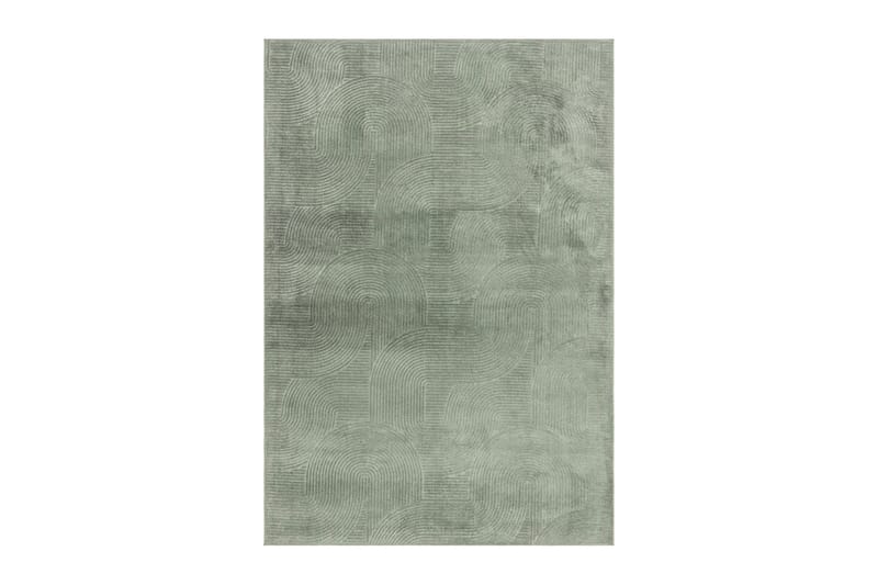 Momita Friezematta 160x230 cm Rektangulär, Grön