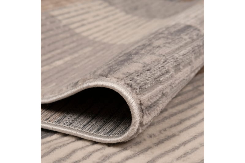 Motto Gångmatta 80x150 Rektangulär Grå/Beige/Brun - Textilier & mattor - Mattor - Modern matta - Gångmattor