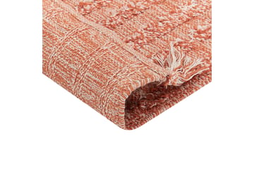 Mugla Ryamatta 140x200 cm - Orange - Textilier & mattor - Mattor - Modern matta - Bomullsmattor