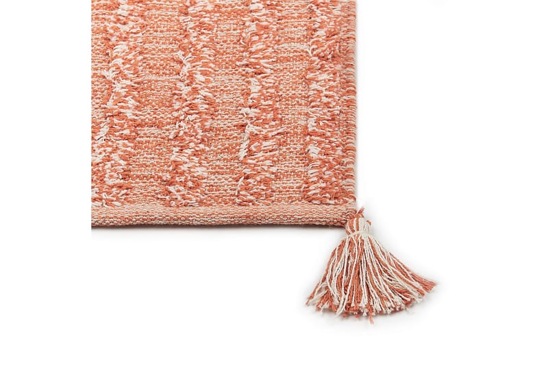 Mugla Ryamatta 160x230 cm - Orange - Textilier & mattor - Mattor - Modern matta - Bomullsmattor