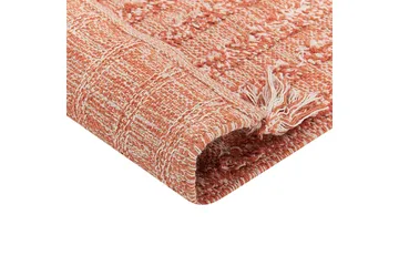 Mugla Ryamatta 160x230 cm - Orange - Textilier & mattor - Mattor - Modern matta - Bomullsmattor