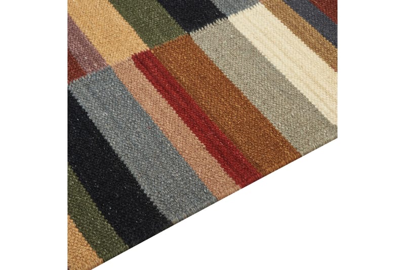 Musaler Ullmatta 80x150 cm Röd - Textilier & mattor - Mattor - Modern matta - Ullmattor
