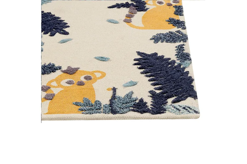 Naibos Bomullsmatta 80x150 cm - Beige - Textilier & mattor - Mattor - Modern matta - Bomullsmattor