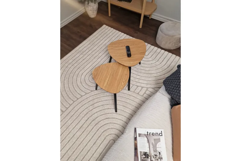 Nature Wiltonmatta 240x340 cm Rektangulär - Beige - Textilier & mattor - Mattor - Modern matta - Friezemattor