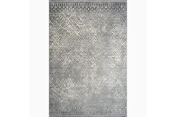 Naveena Gångmatta 80x150 cm Rektangulär - Grå/Creme - Textilier & mattor - Mattor - Modern matta - Friezemattor