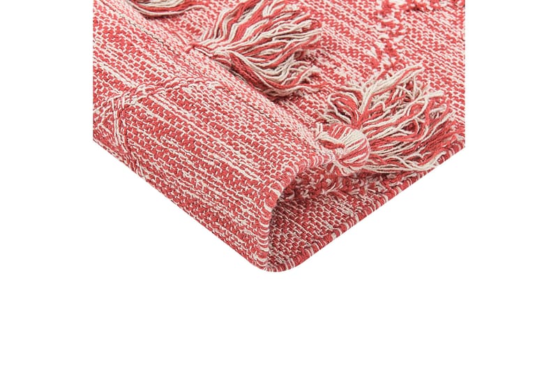Nigde Ryamatta 140x200 cm - Röd - Textilier & mattor - Mattor - Modern matta - Bomullsmattor