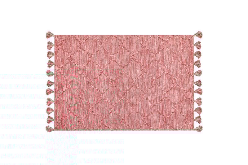 Nigde Ryamatta 140x200 cm Röd - Textilier & mattor - Mattor - Modern matta - Ryamattor