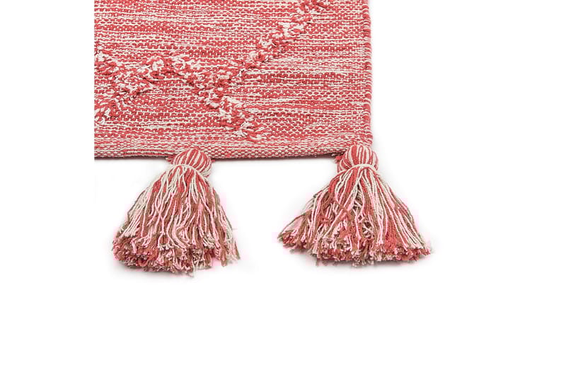 Nigde Ryamatta 140x200 cm - Röd - Textilier & mattor - Mattor - Modern matta - Bomullsmattor