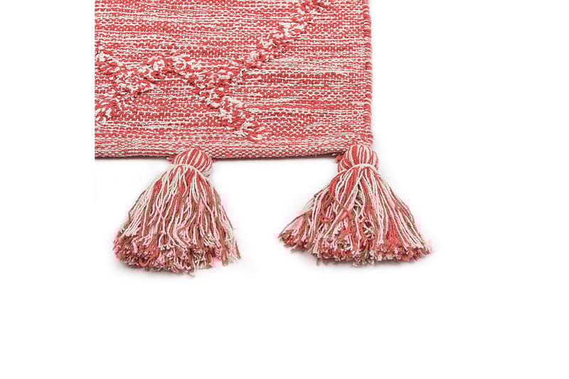 Nigde Ryamatta 160x230 cm - Röd - Textilier & mattor - Mattor - Modern matta - Ryamattor