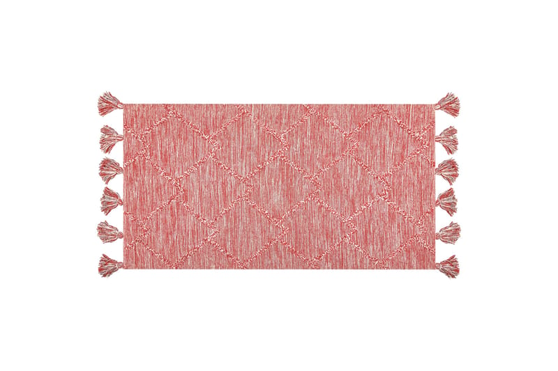 Nigde Ryamatta 80x150 cm, Röd