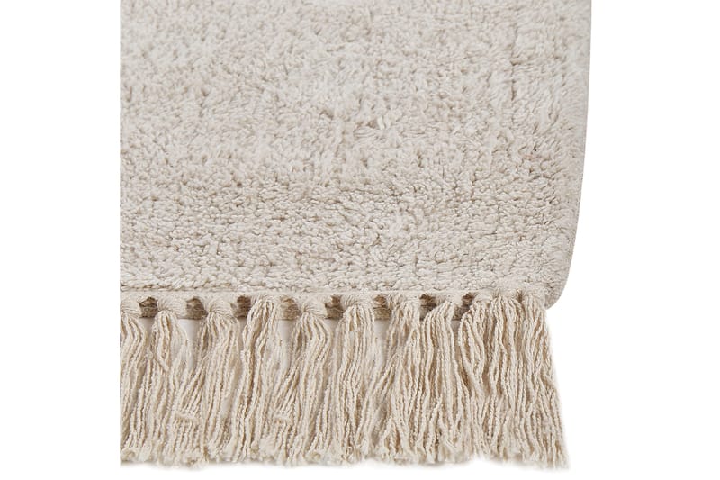 Niksar Ryamatta 140x200 cm - Beige - Textilier & mattor - Mattor - Modern matta - Bomullsmattor