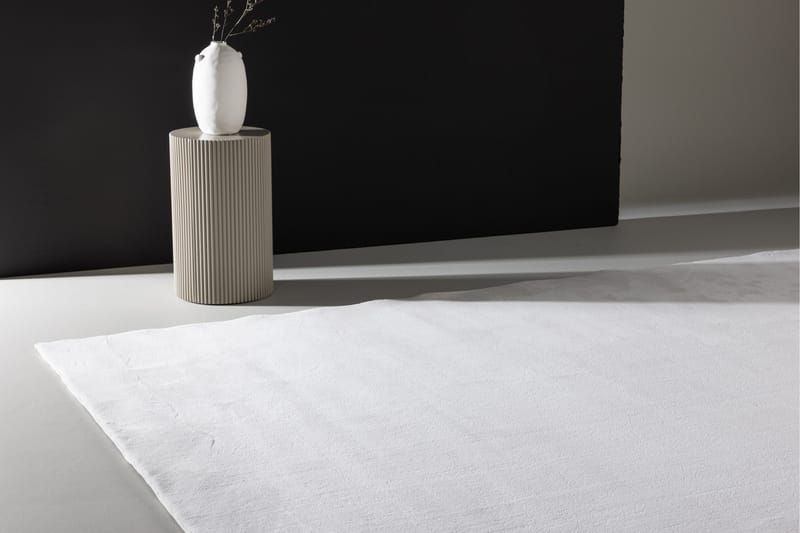 Nixie Plastmatta 200x290 cm - Vit - Textilier & mattor - Mattor - Modern matta - Friezemattor