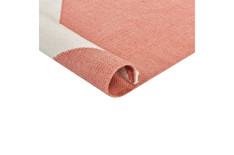 Nizip Ryamatta 160x230 cm - Rosa - Textilier & mattor - Mattor - Modern matta - Bomullsmattor