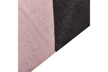 Nizip Ryamatta 160x230 cm - Rosa - Textilier & mattor - Mattor - Modern matta - Bomullsmattor