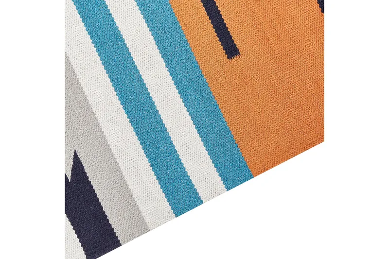 Noratus Bomullsmatta 200x300 cm - Blå - Textilier & mattor - Mattor - Modern matta - Bomullsmattor