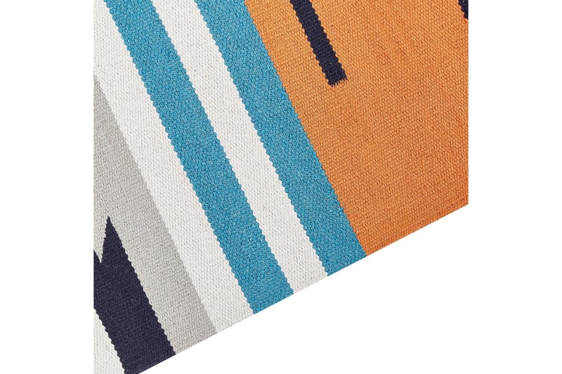 Noratus Bomullsmatta 80x300 cm - Blå - Textilier & mattor - Mattor - Modern matta - Bomullsmattor