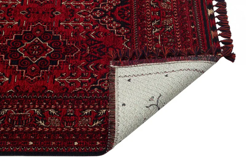 Noriyasu Gångmatta 80x150 cm Rektangulär - Röd - Textilier & mattor - Mattor - Modern matta - Wiltonmattor