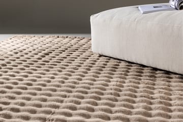 Novis Plastmatta 200x290 cm - Beige - Textilier & mattor - Mattor - Modern matta - Friezemattor