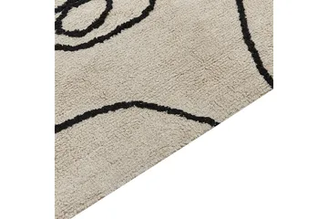 Nuru Bomullsmatta 160x230 cm - Beige - Textilier & mattor - Mattor - Modern matta - Bomullsmattor