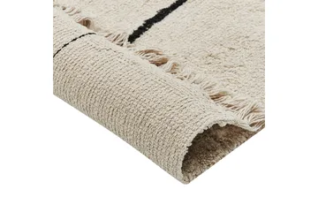 Nuru Bomullsmatta 160x230 cm - Beige - Textilier & mattor - Mattor - Modern matta - Bomullsmattor