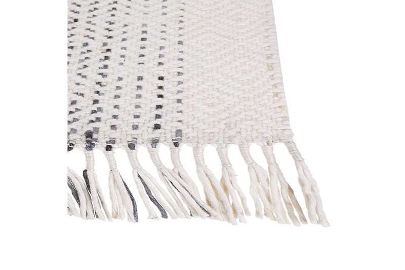 Omerli Ullmatta 140x200 cm - Svart/Vit - Textilier & mattor - Mattor - Modern matta - Ullmattor