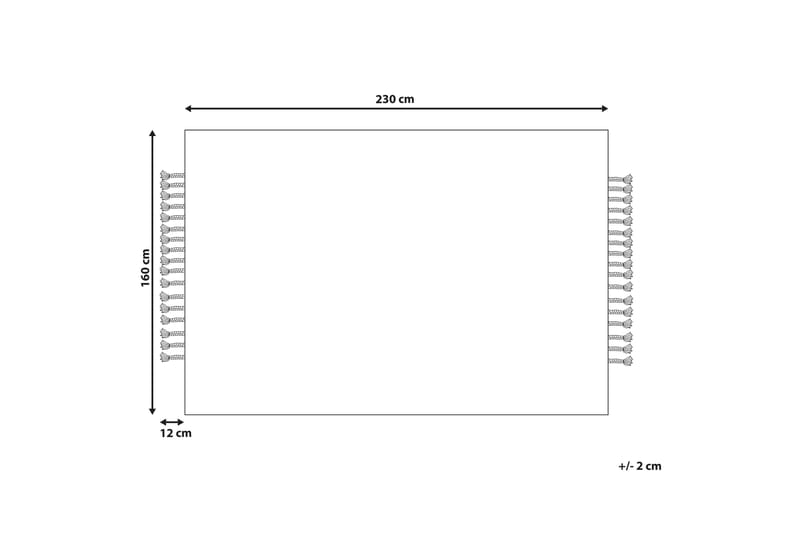 Ortaoba Jutematta 160x230 cm Beige - Textilier & mattor - Mattor - Modern matta - Jutemattor & sisalmattor