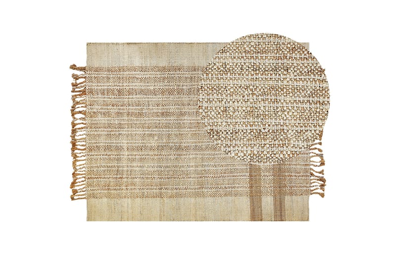 Ortaoba Jutematta 160x230 cm Beige - Textilier & mattor - Mattor - Modern matta - Jutemattor & sisalmattor