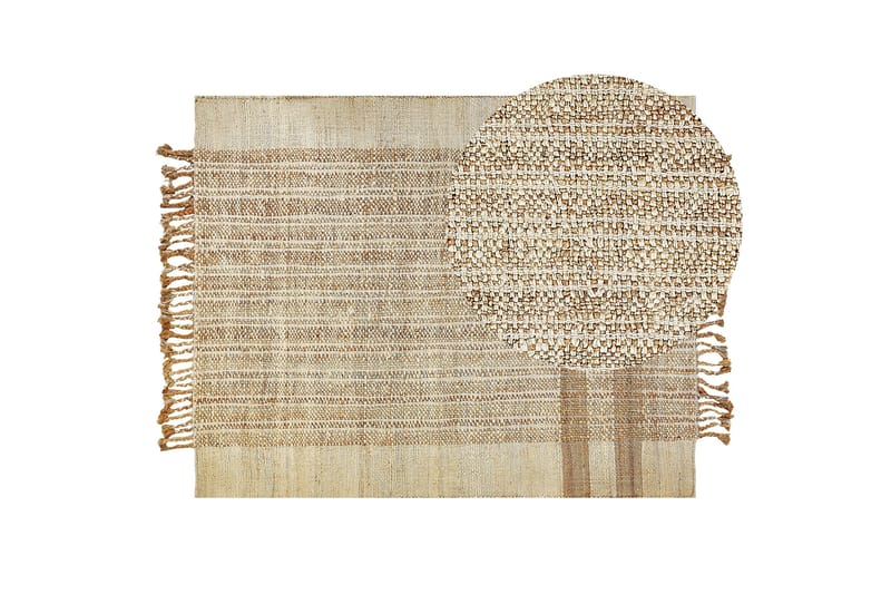 Ortaoba Jutematta 160x230 cm - Beige - Textilier & mattor - Mattor - Modern matta - Jutemattor & sisalmattor