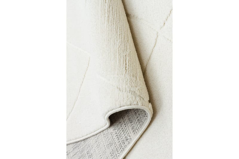 Pachuram Wiltonmatta 120x180 cm Rektangulär - Vit - Textilier & mattor - Mattor - Modern matta - Friezemattor