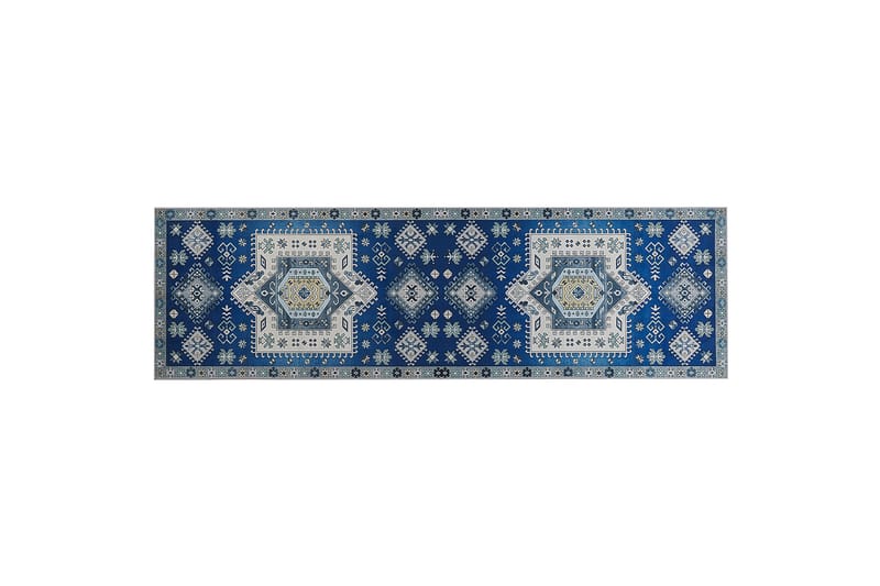 Parvakadli Ryamatta 60x200 cm Blå - Textilier & mattor - Mattor - Modern matta - Ryamattor