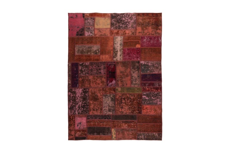 Handknuten Persisk Patchworkmatta 174x237 cm Flerfärgad - Textilier & mattor - Mattor - Modern matta - Patchwork mattor