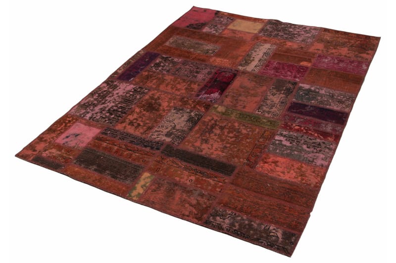 Handknuten Persisk Patchworkmatta 174x237 cm Flerfärgad - Textilier & mattor - Mattor - Modern matta - Patchwork mattor