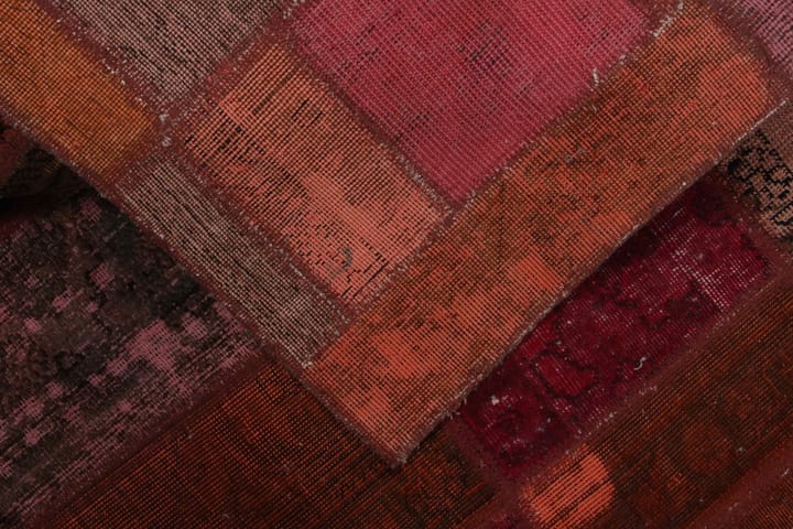 Handknuten Persisk Patchworkmatta 174x237 cm Flerfärgad -   - Patchwork mattor