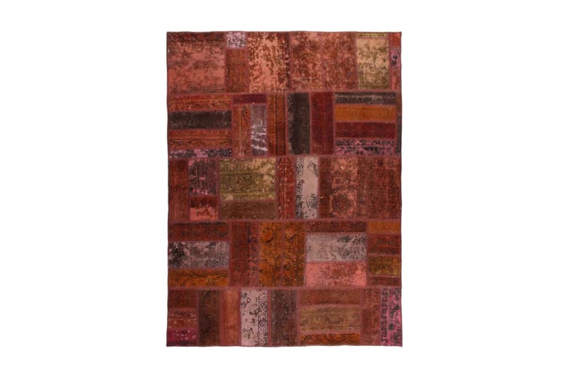 Handknuten Persisk Patchworkmatta 175x240 cm Flerfärgad - Patchwork mattor